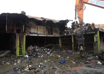Ceagesp constrói estrutura provisória para atingidos por incêndio