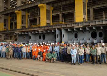 Estaleiro no RS começa a construir navios encomendados pela Transpetro
